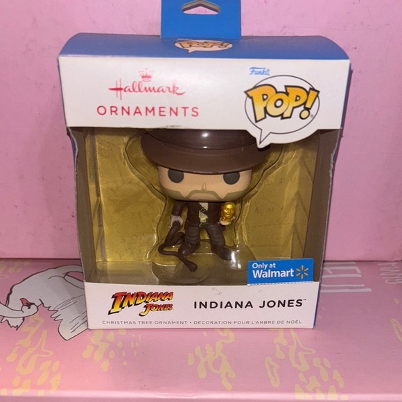 Hallmark Other - Hallmark Indiana Jones Ornament - Brown and Gold